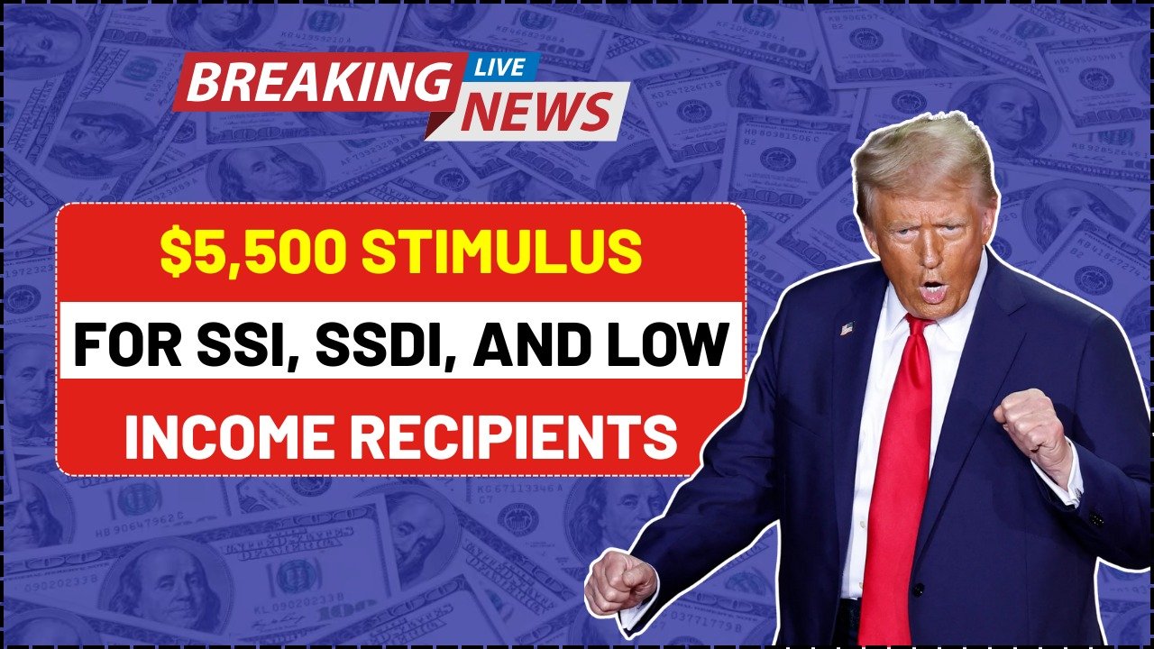 $5,500 Stimulus Check Update for SSI and SSDI